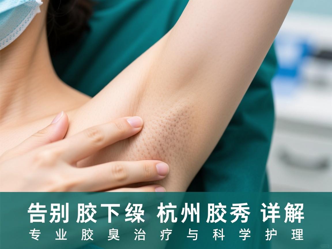 告别腋下尴尬,杭州腋秀详解专业腋臭治疗与科学护理 告别腋下尴尬,杭州腋秀详解专业腋臭治疗与科学护理