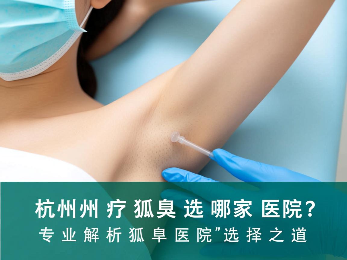 杭州治疗狐臭选哪家医院?专业解析狐臭医院的选择之道 杭州治疗狐臭选哪家医院?专业解析狐臭医院的选择之道