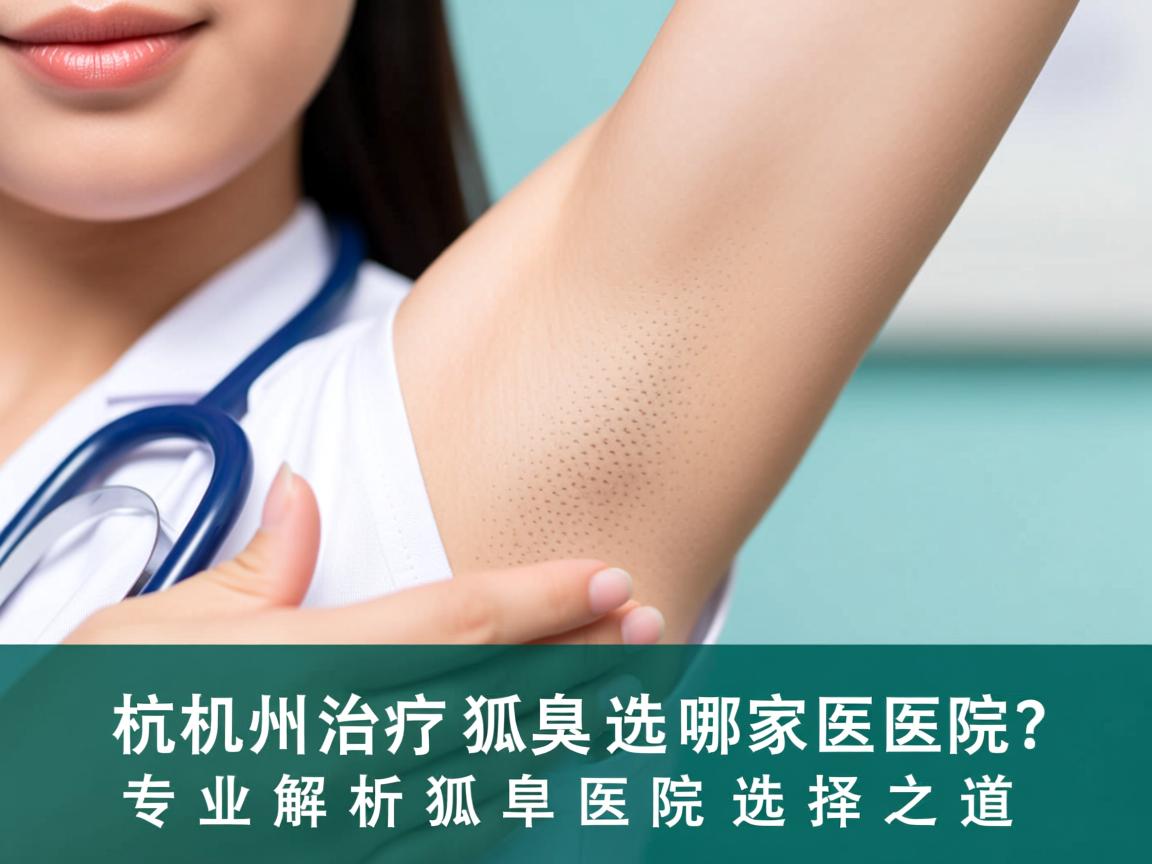 杭州治疗狐臭选哪家医院?专业解析狐臭医院的选择之道 杭州治疗狐臭选哪家医院?专业解析狐臭医院的选择之道