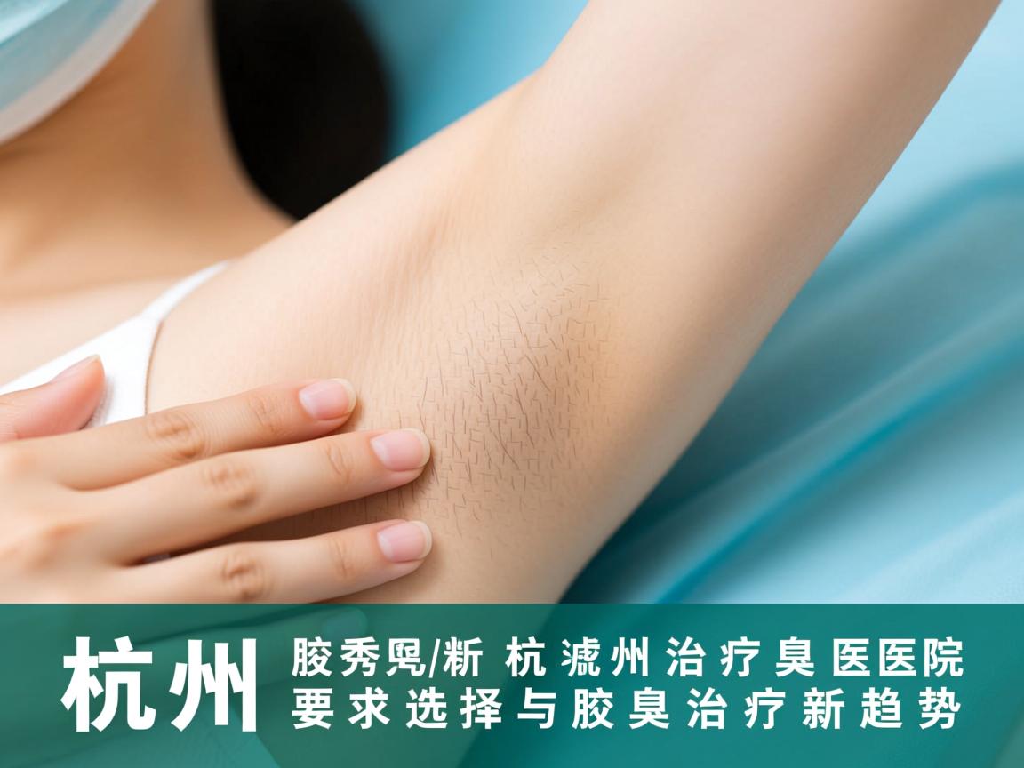 杭州腋秀解析,杭州治疗腋臭医院选择与腋臭治疗新趋势 杭州腋秀解析,杭州治疗腋臭医院选择与腋臭治疗新趋势