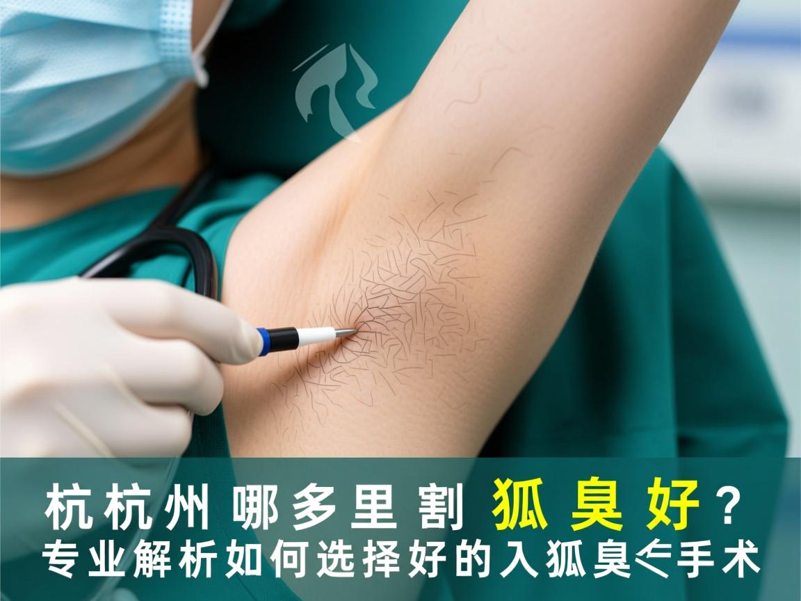 杭州哪里割狐臭好?专业解析如何选择好的狐臭手术 杭州哪里割狐臭好?专业解析如何选择好的狐臭手术