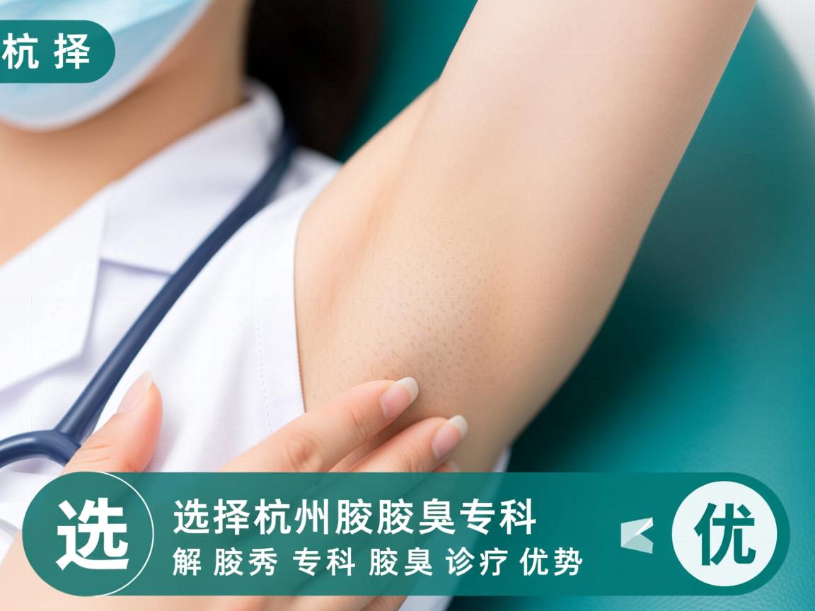 选择杭州腋秀腋臭专科，解析腋秀专科的腋臭诊疗优势