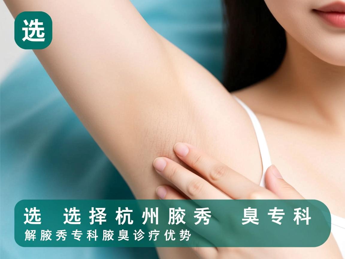 选择杭州腋秀腋臭专科，解析腋秀专科的腋臭诊疗优势