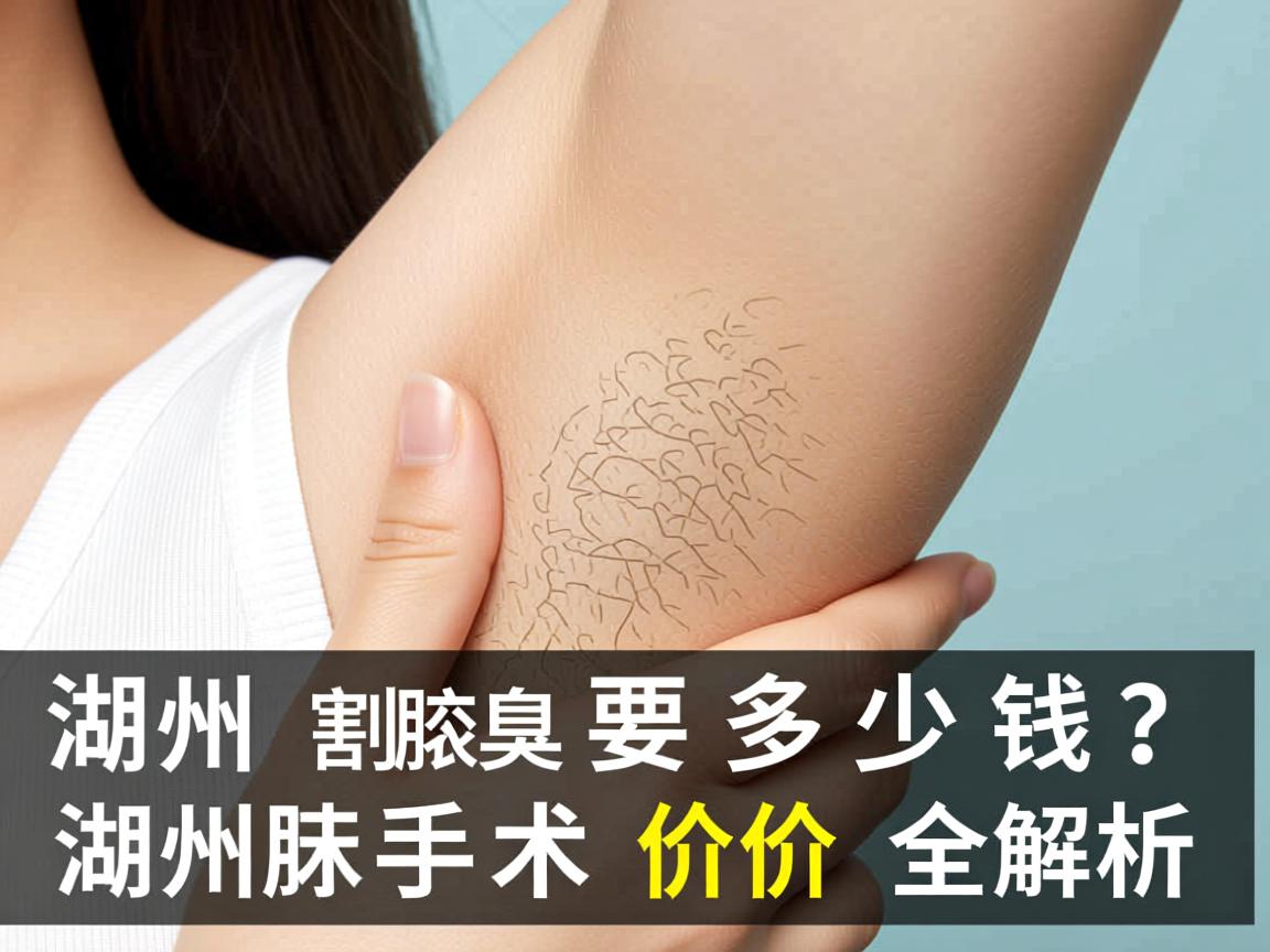 在湖州割腋臭要多少钱？湖州腋臭手术价格全解析
