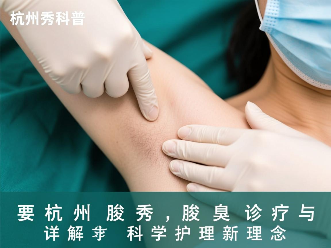 杭州腋秀科普，详解杭州腋臭诊疗与科学护理新理念