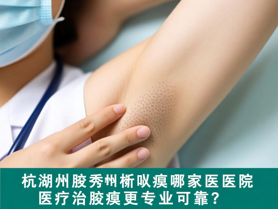杭州腋秀解析，在湖州治腋臭，哪家医院治腋臭更专业可靠？