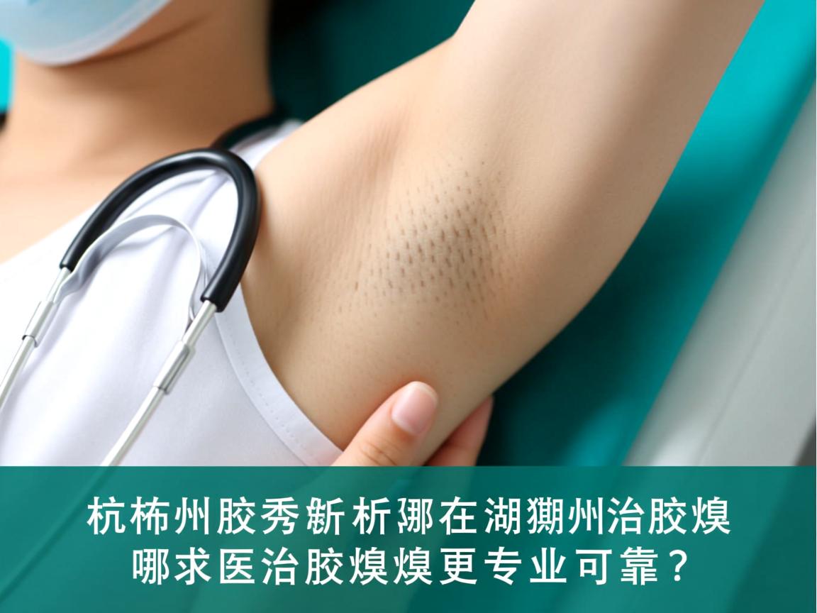 杭州腋秀解析，在湖州治腋臭，哪家医院治腋臭更专业可靠？