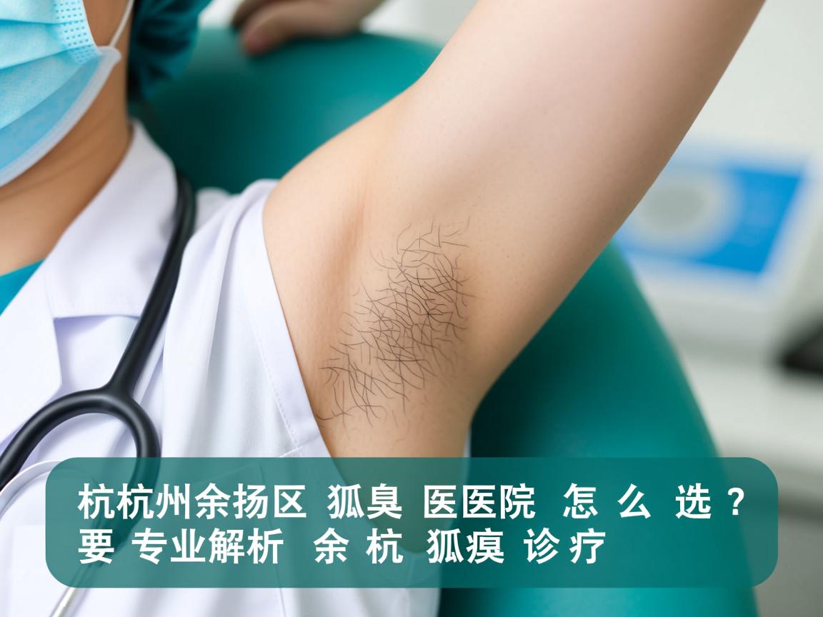 杭州余杭区狐臭医院怎么选？专业解析余杭狐臭诊疗