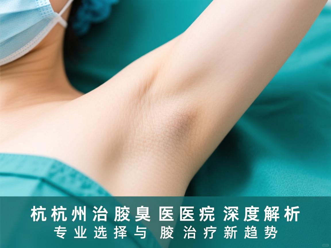 杭州治腋臭医院深度解析,专业选择与腋臭治疗新趋势 杭州治腋臭医院深度解析,专业选择与腋臭治疗新趋势