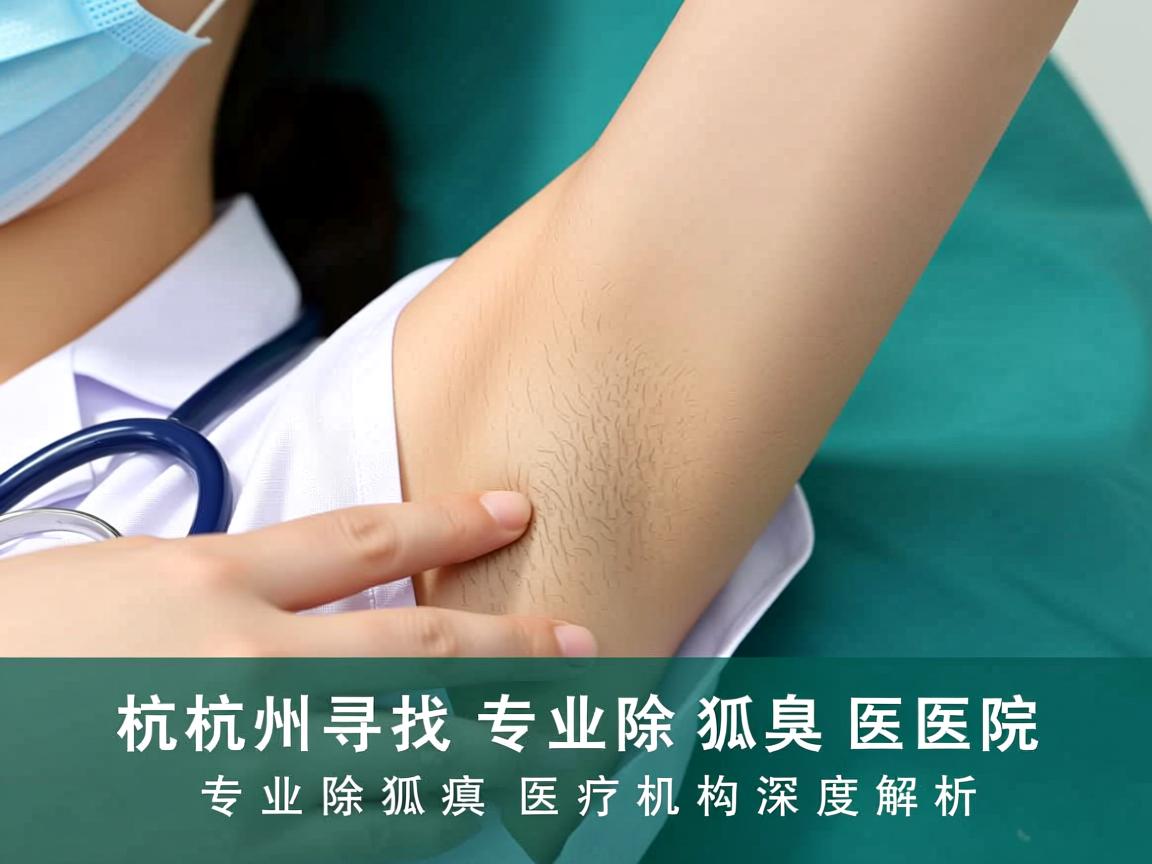 杭州寻找专业除狐臭医院，专业除狐臭医疗机构深度解析