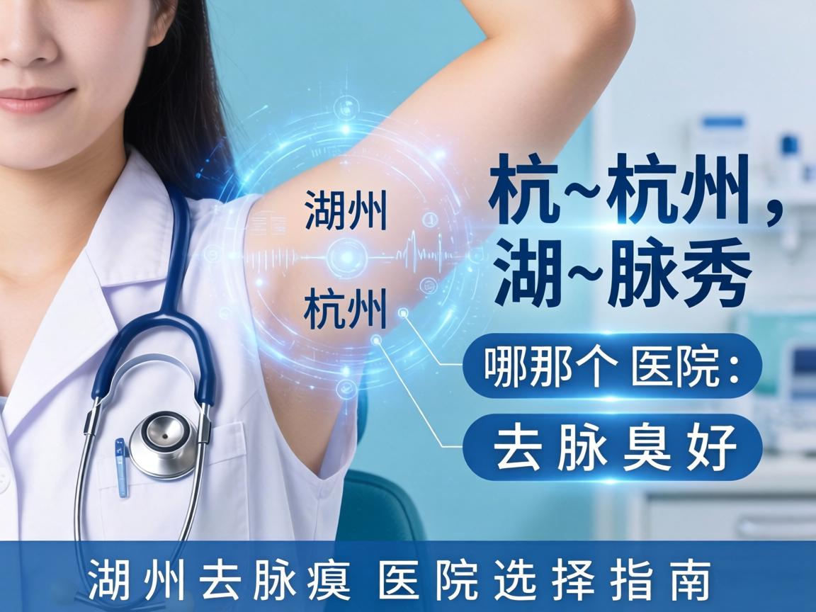 杭州腋秀解析，湖州哪个医院去腋臭好，湖州去腋臭医院选择指南