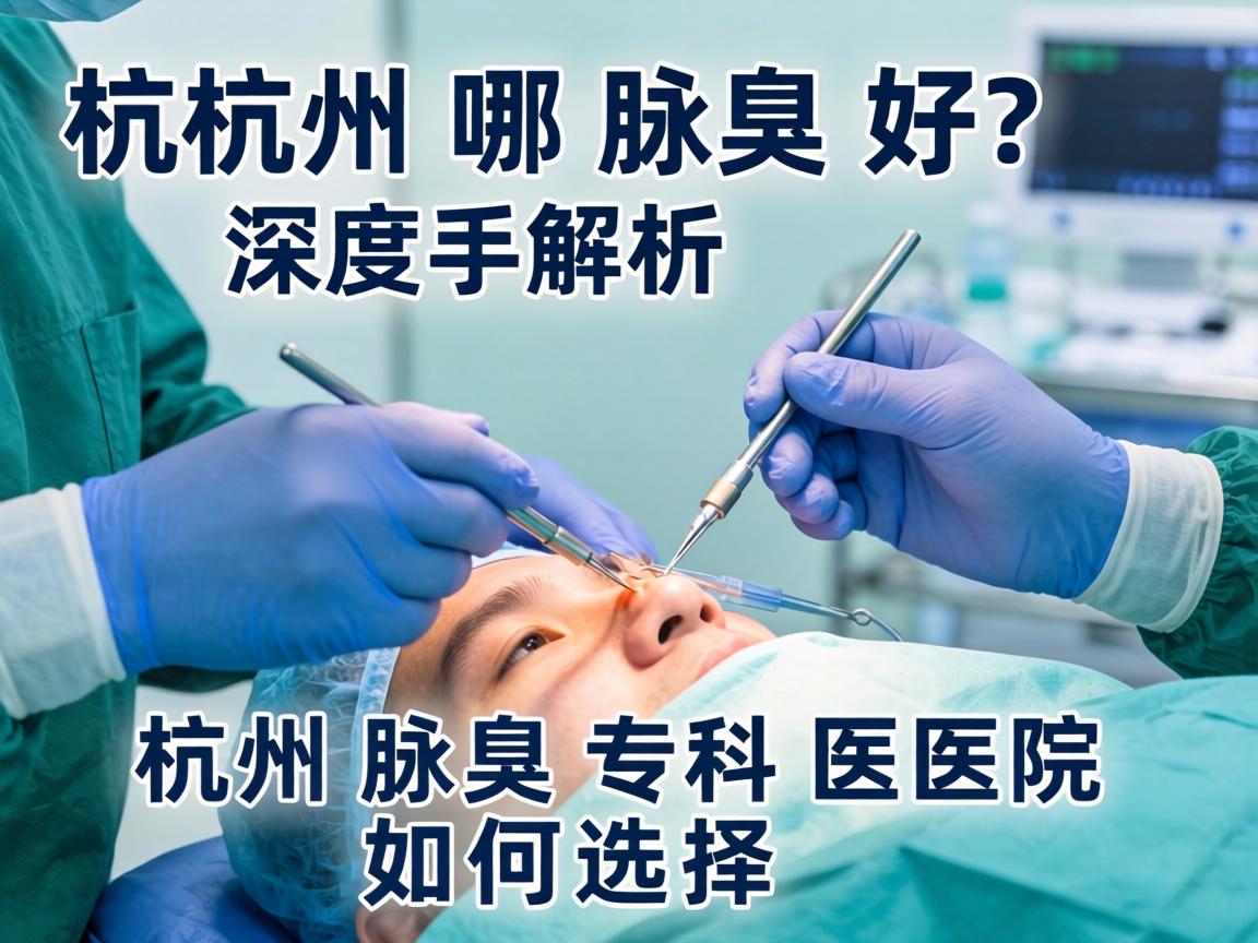 杭州腋臭手术哪家好？深度解析杭州腋臭专科医院如何选择