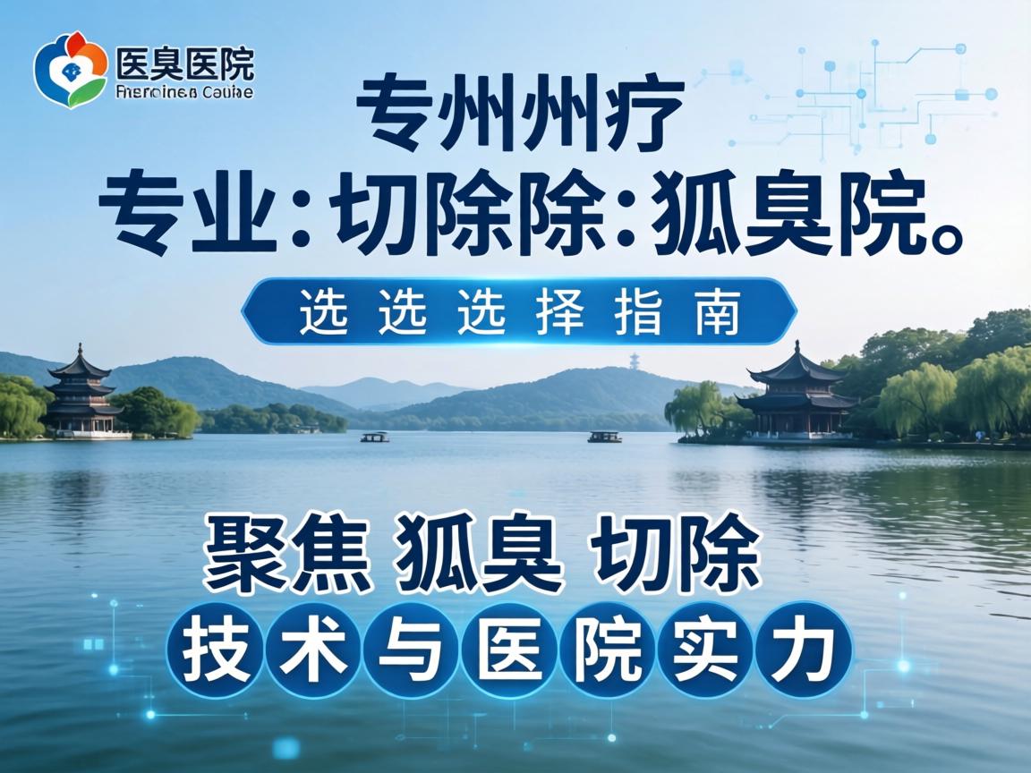 湖州专业切除狐臭医院选择指南,聚焦狐臭切除技术与医院实力 湖州专业切除狐臭医院选择指南,聚焦狐臭切除技术与医院实力