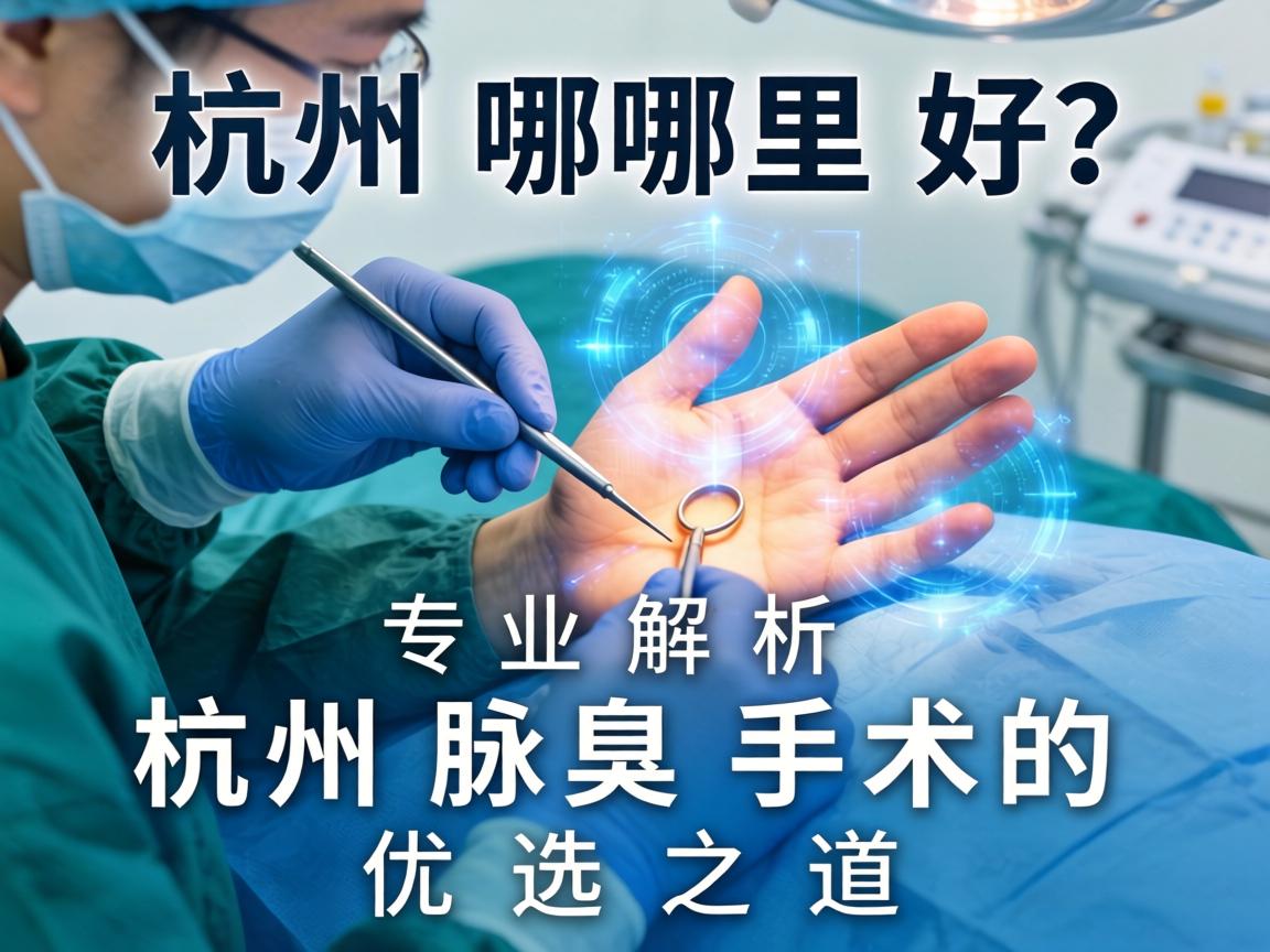 杭州腋臭手术哪里好?专业解析杭州腋臭手术的优选之道 杭州腋臭手术哪里好?专业解析杭州腋臭手术的优选之道