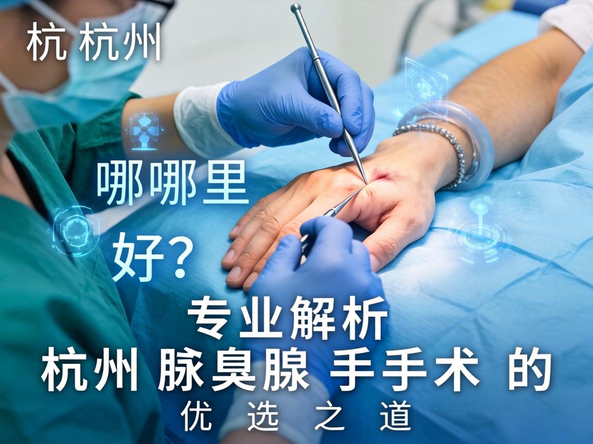 杭州腋臭手术哪里好?专业解析杭州腋臭手术的优选之道 杭州腋臭手术哪里好?专业解析杭州腋臭手术的优选之道