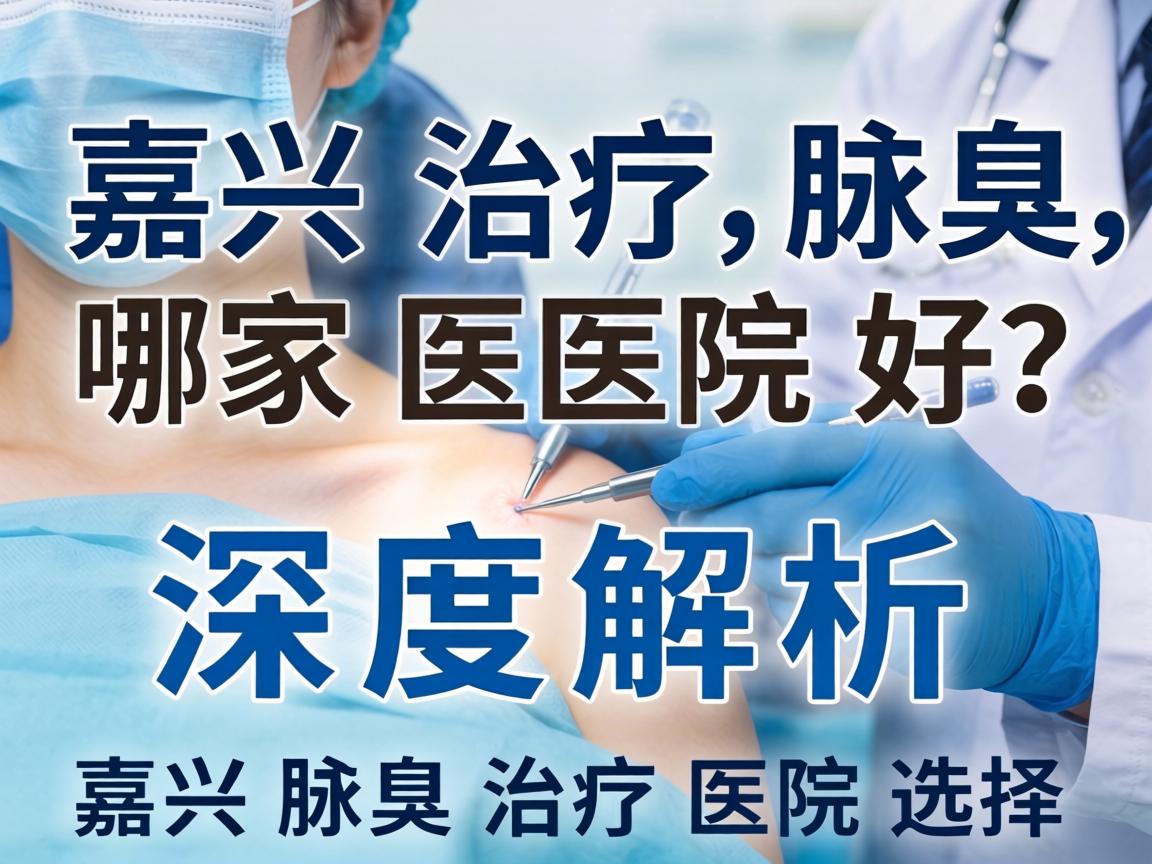 嘉兴治疗腋臭哪家医院好？深度解析嘉兴腋臭治疗医院选择