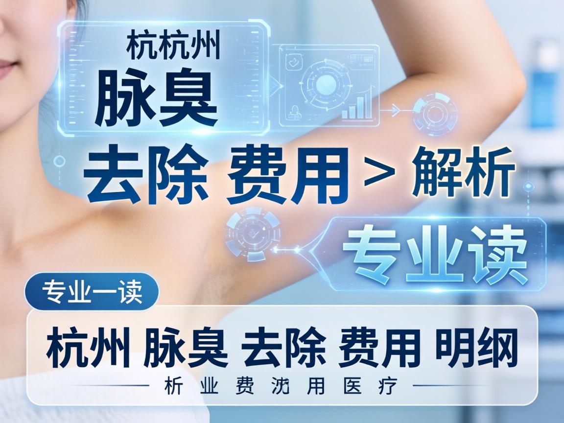 杭州腋臭去除费用解析，专业解读杭州腋臭去除费用明细