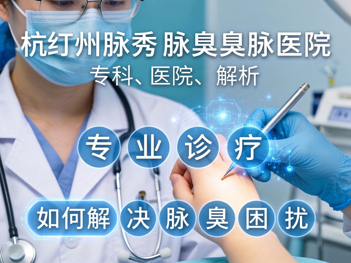 杭州腋秀腋臭专科医院解析，专业诊疗如何解决腋臭困扰