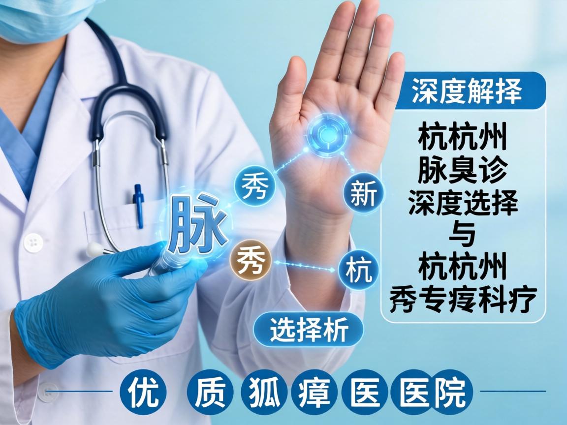 杭州腋臭诊疗新选择,深度解析杭州腋秀专科与杭州优质狐臭医院 杭州腋臭诊疗新选择,深度解析杭州腋秀专科与杭州优质狐臭医院