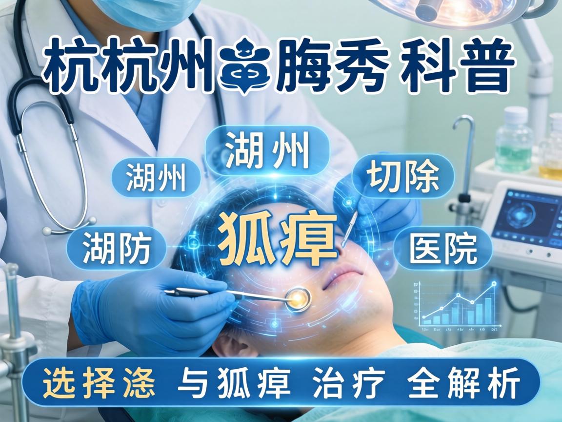 杭州腋秀科普，湖州切除狐臭医院选择与狐臭治疗全解析
