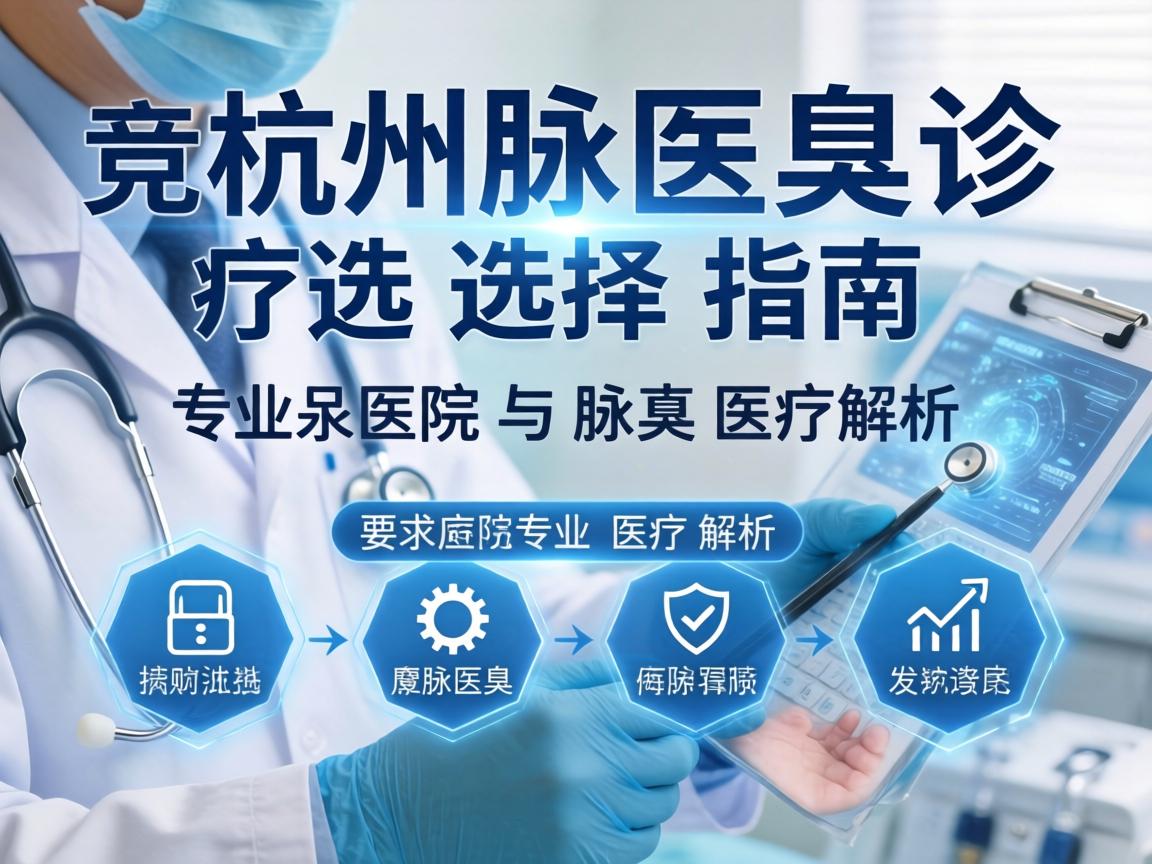 杭州腋臭诊疗选择指南，专业医院与腋臭医疗解析