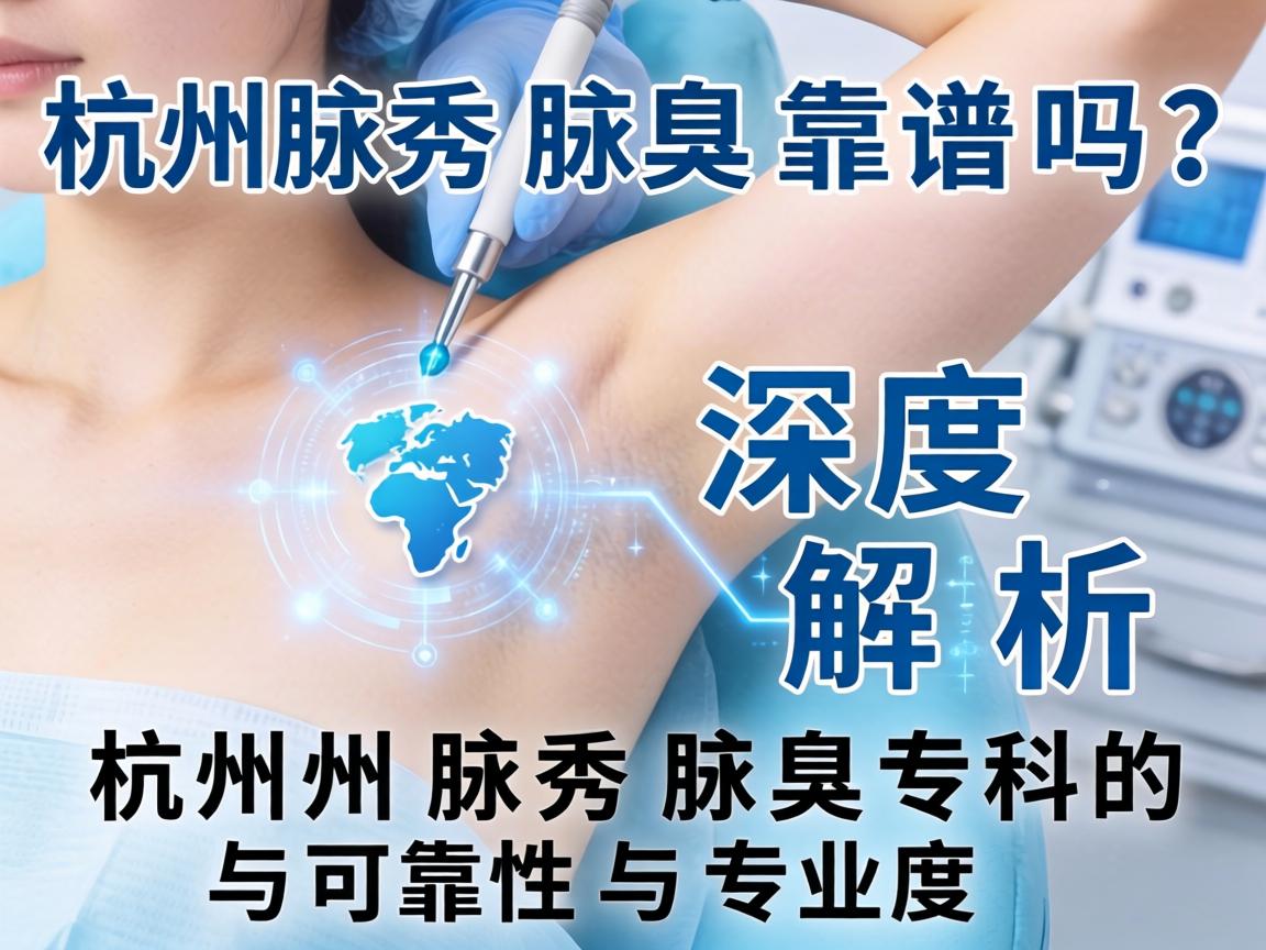 杭州腋秀腋臭靠谱吗？深度解析杭州腋秀腋臭专科的可靠性与专业度