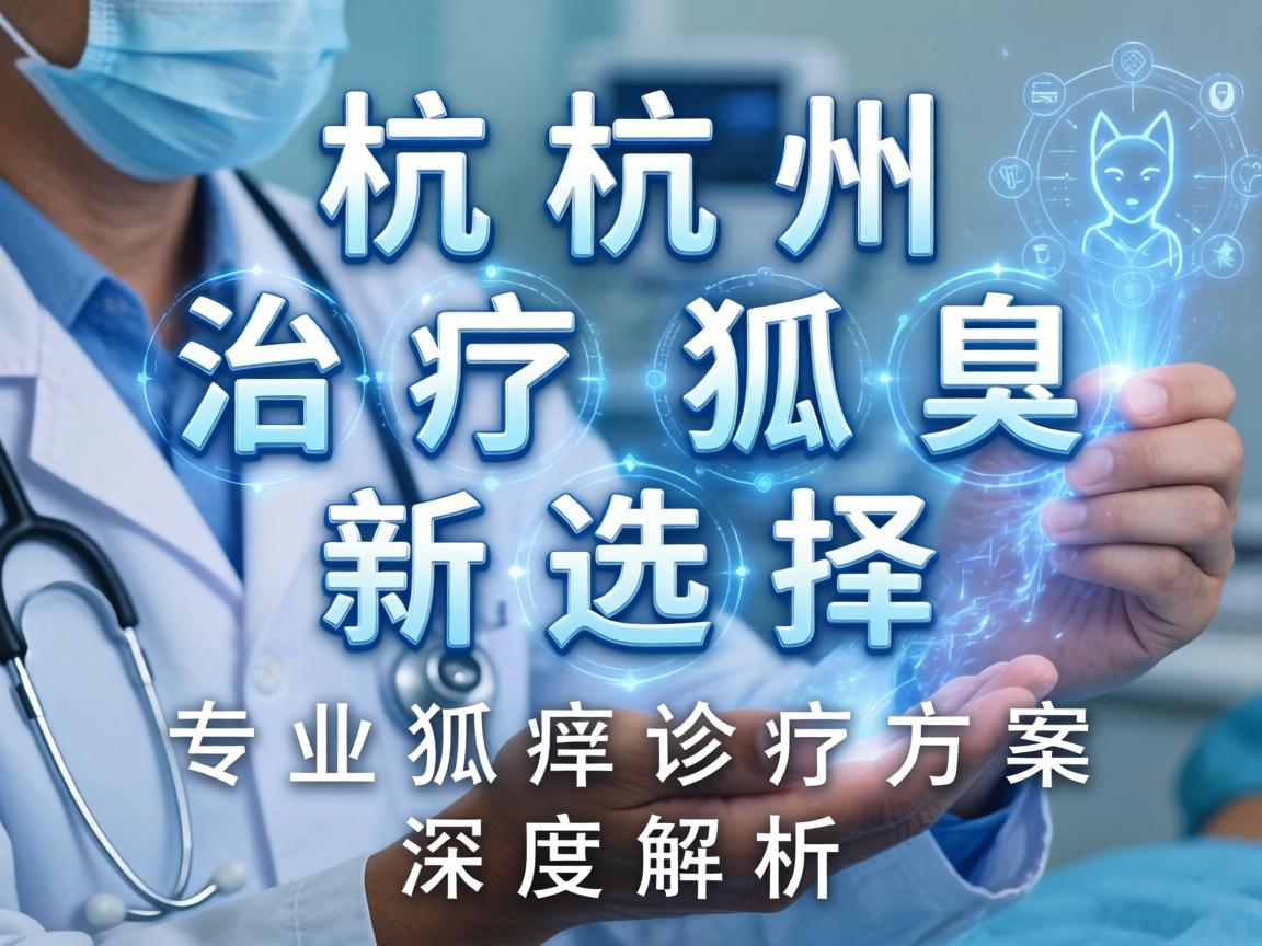 杭州治疗狐臭新选择，专业狐臭诊疗方案深度解析