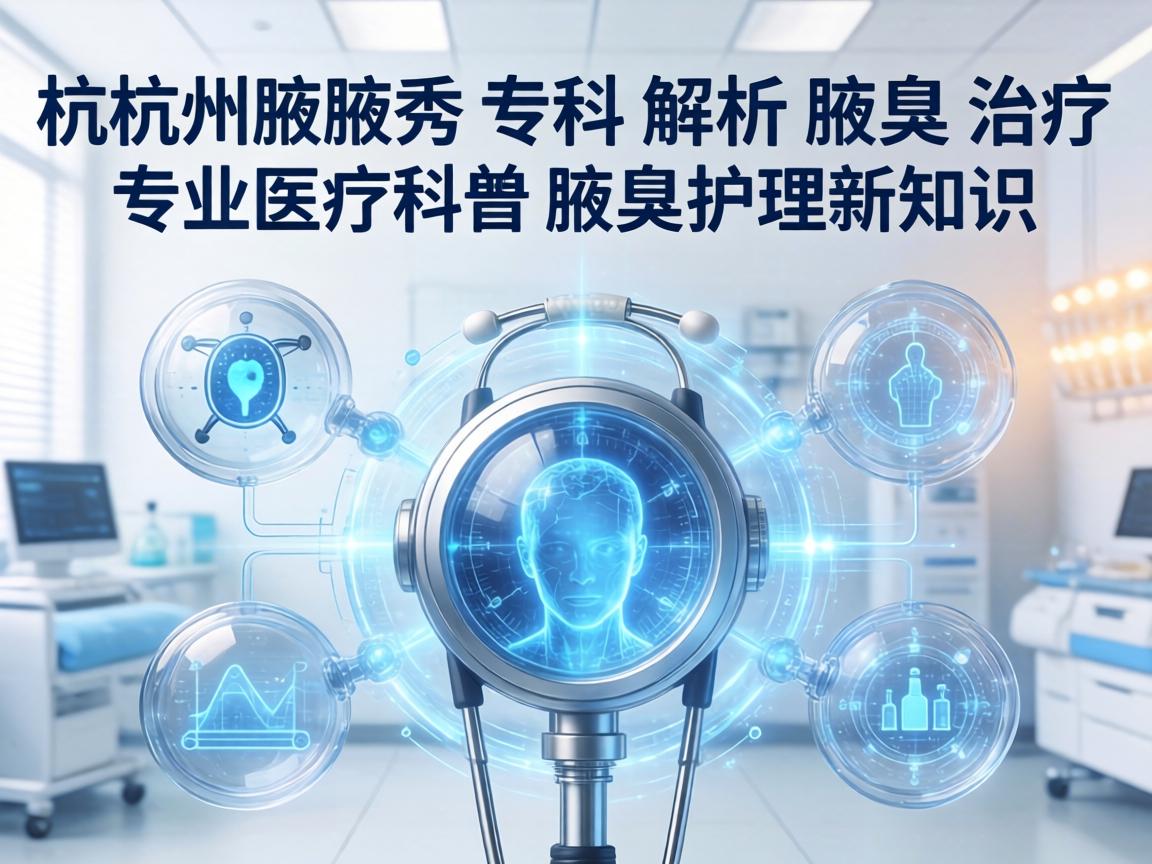 杭州腋秀专科解析腋臭治疗，专业医疗科普腋臭护理新知识