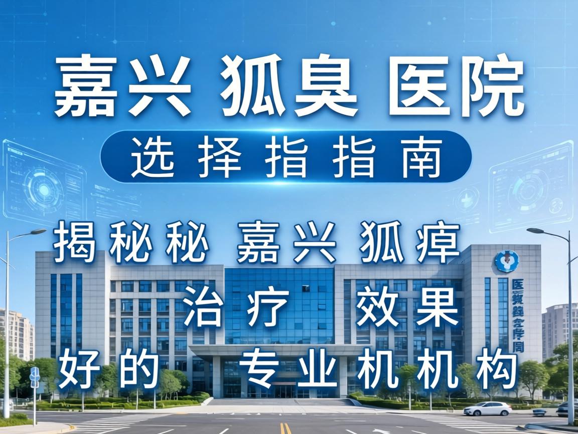 嘉兴狐臭医院选择指南，揭秘嘉兴狐臭治疗效果好的专业机构