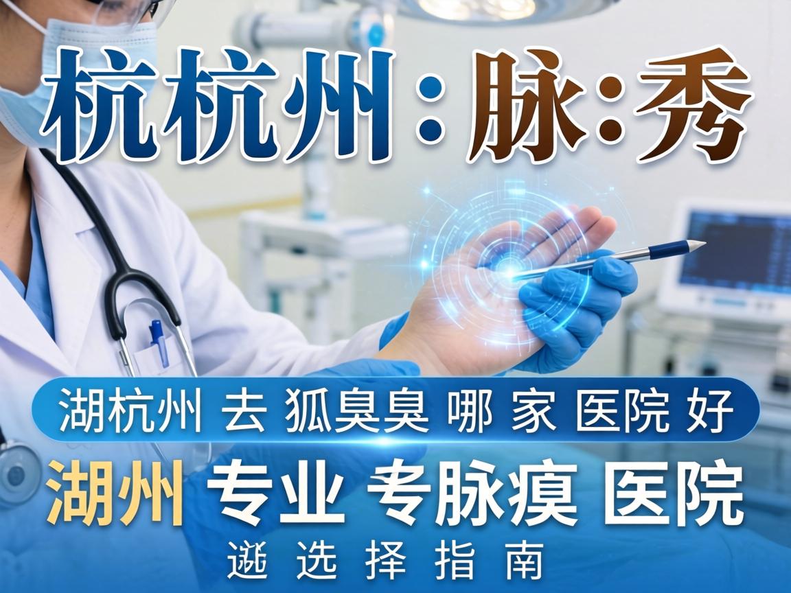 杭州腋秀解析，湖州去狐臭哪家医院好，湖州专业腋臭医院选择指南