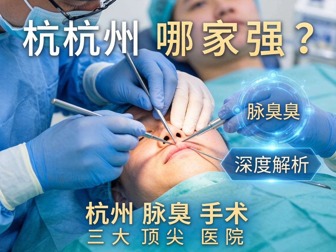 杭州腋臭手术哪家强？深度解析杭州腋臭手术三大顶尖医院