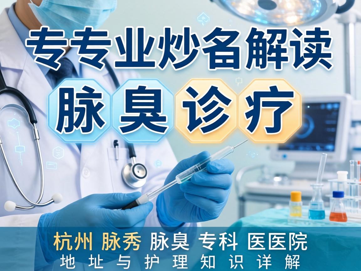 专业解读腋臭诊疗，杭州腋秀腋臭专科医院地址与护理知识详解