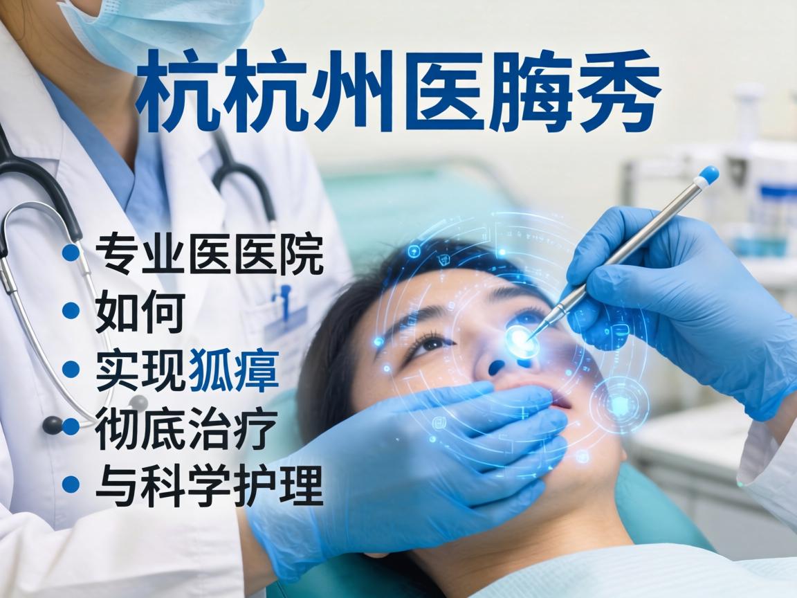 杭州腋秀解析，专业医院如何实现狐臭的彻底治疗与科学护理