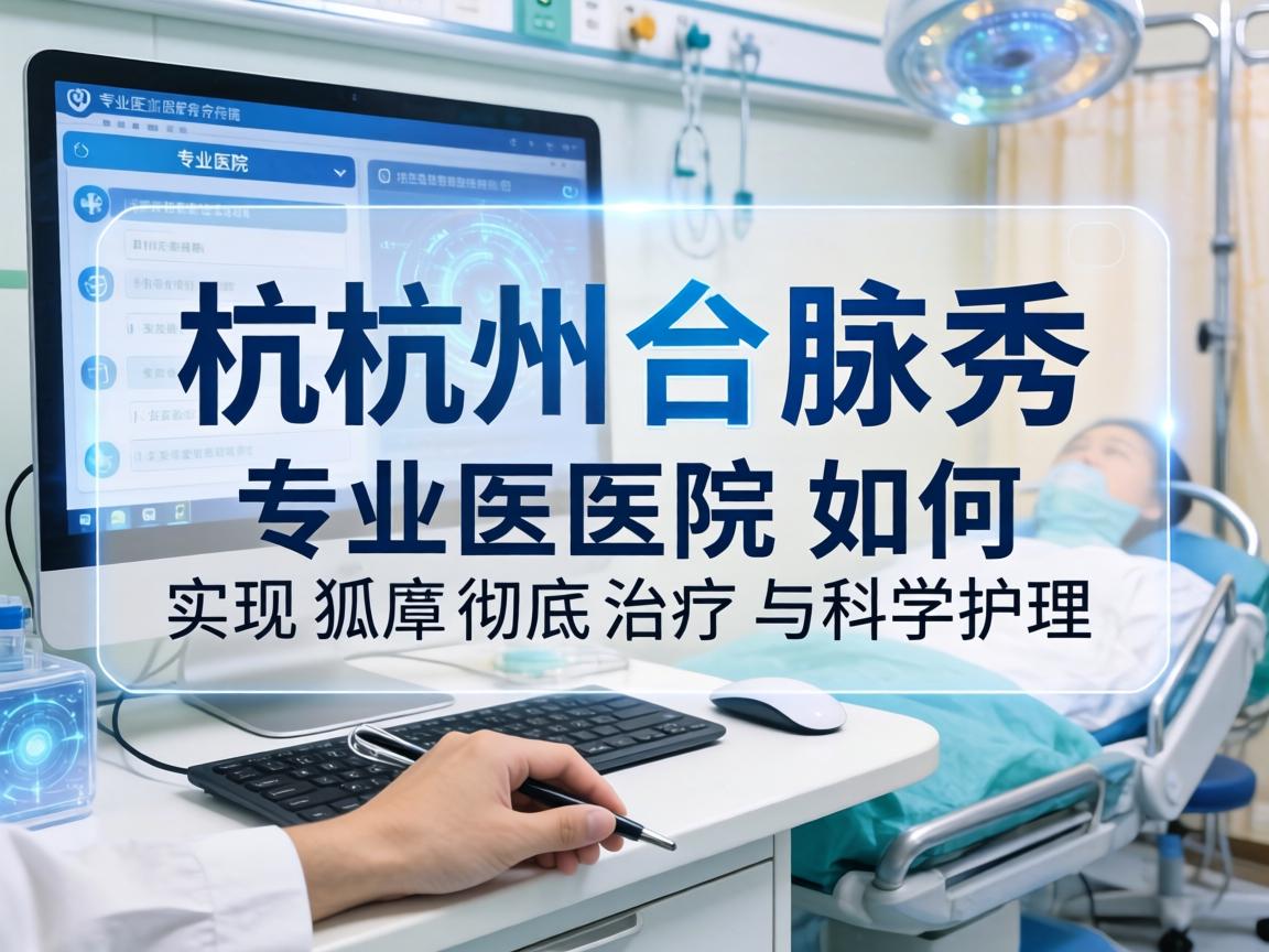 杭州腋秀解析，专业医院如何实现狐臭的彻底治疗与科学护理