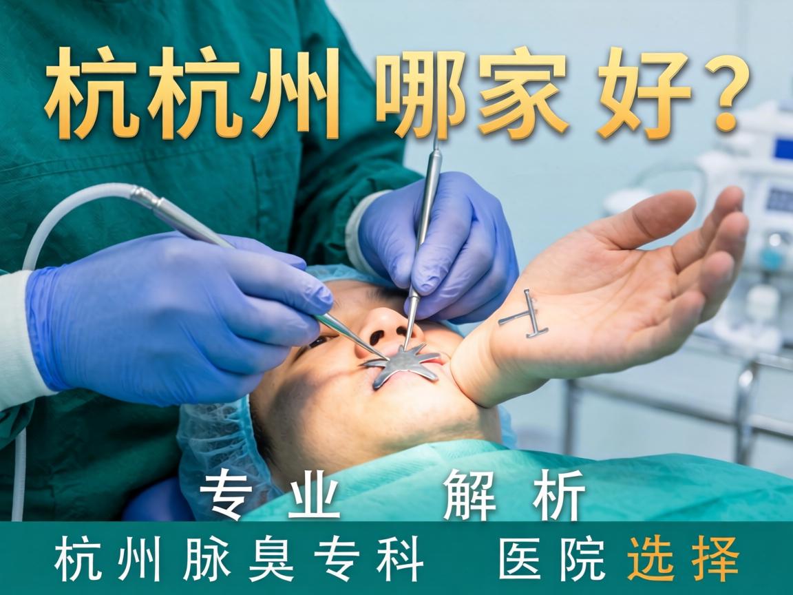 杭州腋臭手术哪家好？专业解析杭州腋臭专科医院选择