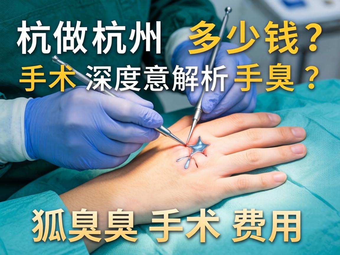 杭州做狐臭手术多少钱?深度解析狐臭手术费用 杭州做狐臭手术多少钱?深度解析狐臭手术费用