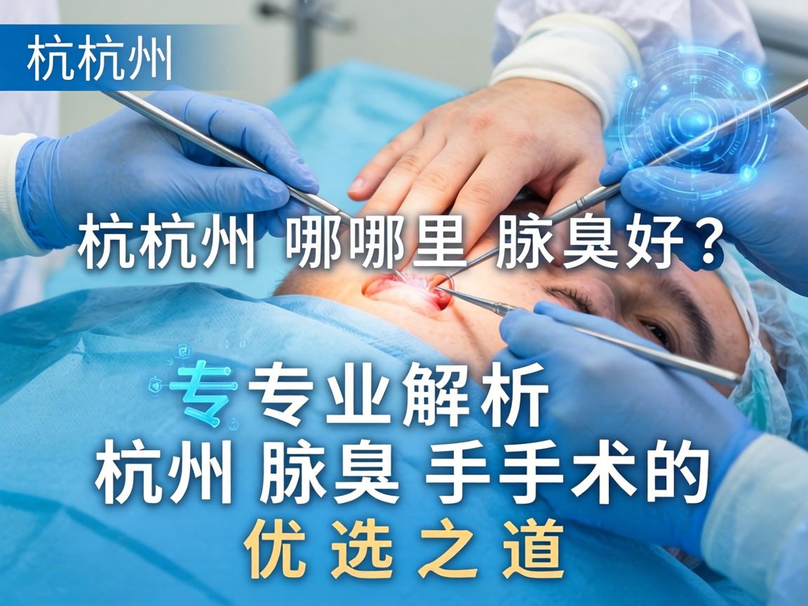 杭州腋臭手术哪里好?专业解析杭州腋臭手术的优选之道 杭州腋臭手术哪里好?专业解析杭州腋臭手术的优选之道