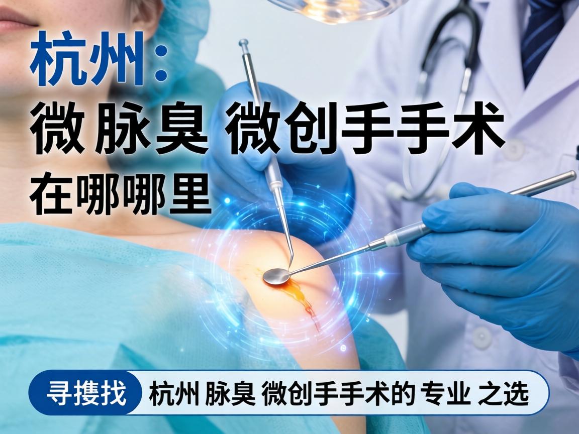 杭州做腋臭微创手术在哪里？寻找杭州腋臭微创手术的专业之选