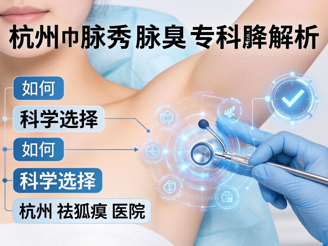 杭州腋秀腋臭专科解析,如何科学选择杭州祛狐臭医院 杭州腋秀腋臭专科解析,如何科学选择杭州祛狐臭医院