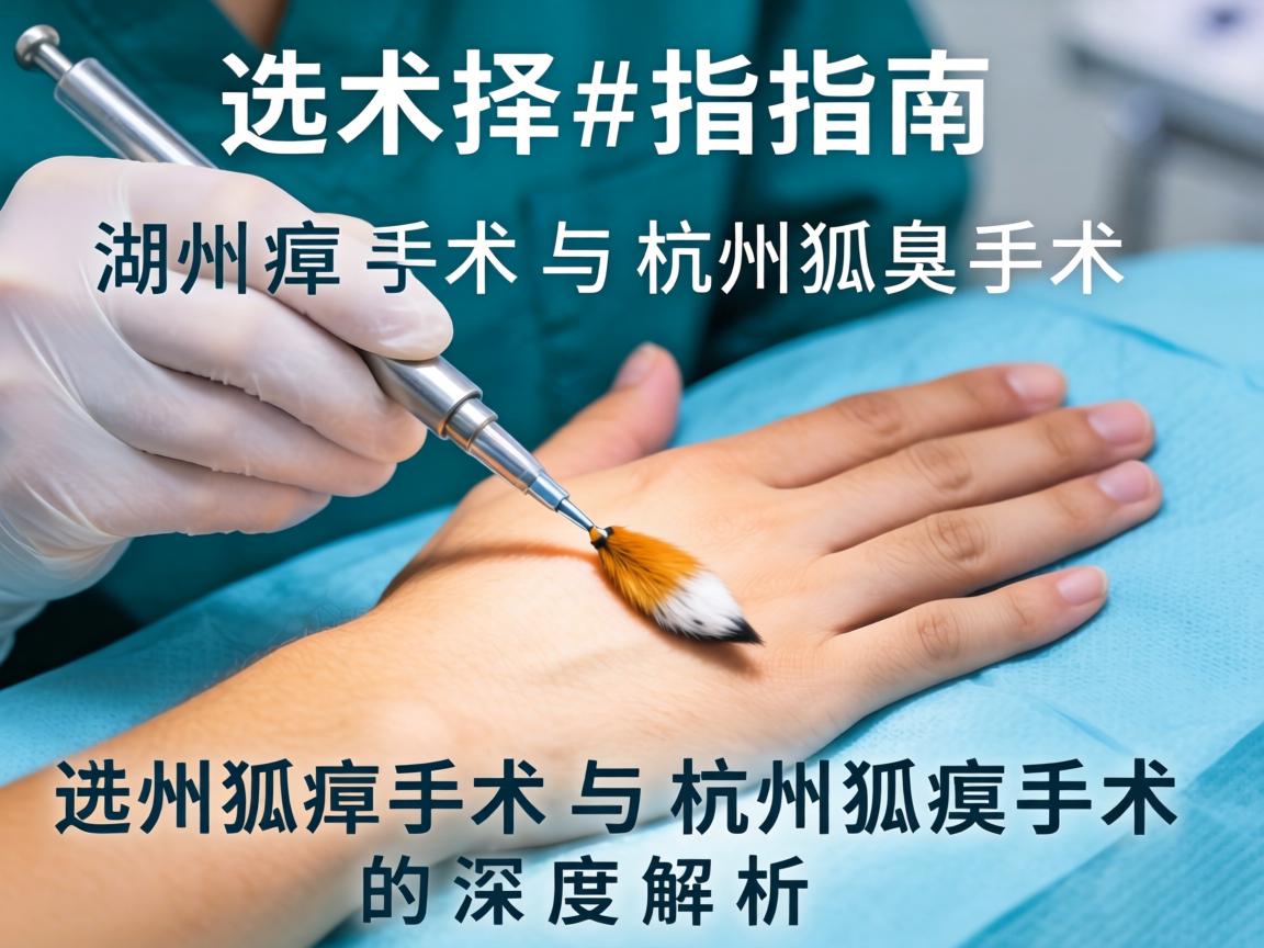 狐臭手术选择指南，湖州狐臭手术与杭州狐臭手术的深度解析