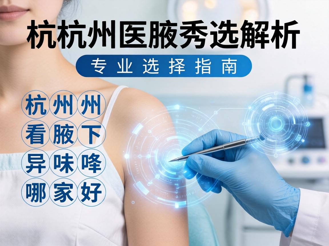 杭州腋秀解析，杭州看腋下异味哪家好，专业选择指南