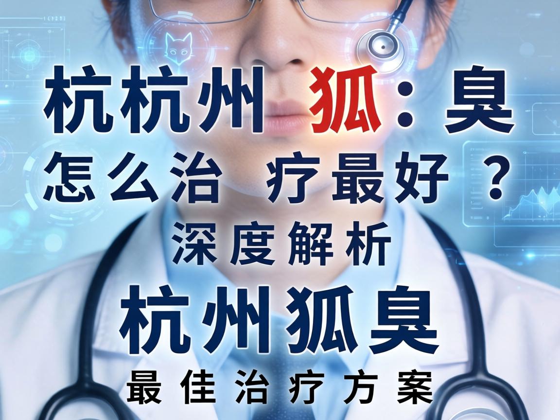杭州狐臭怎么治疗最好？深度解析杭州狐臭最佳治疗方案