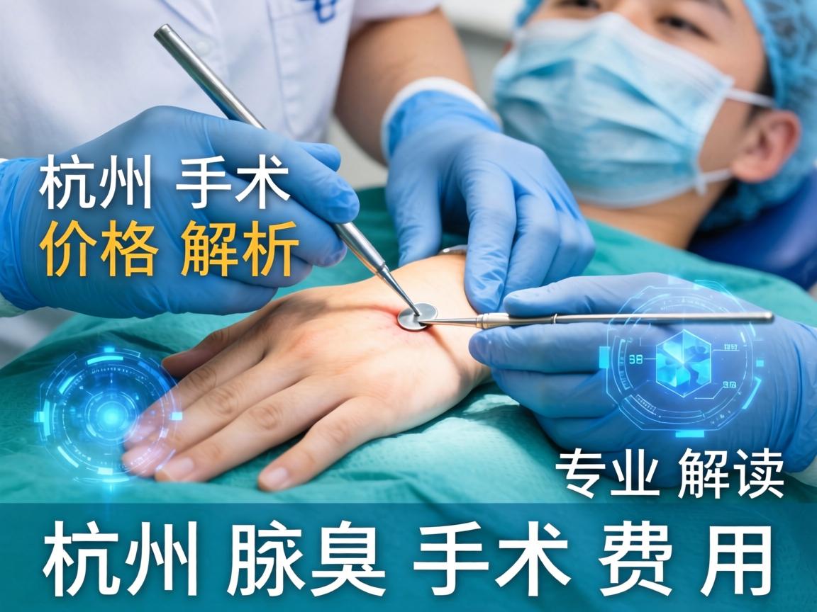 杭州腋臭手术价格解析，专业解读杭州腋臭手术费用