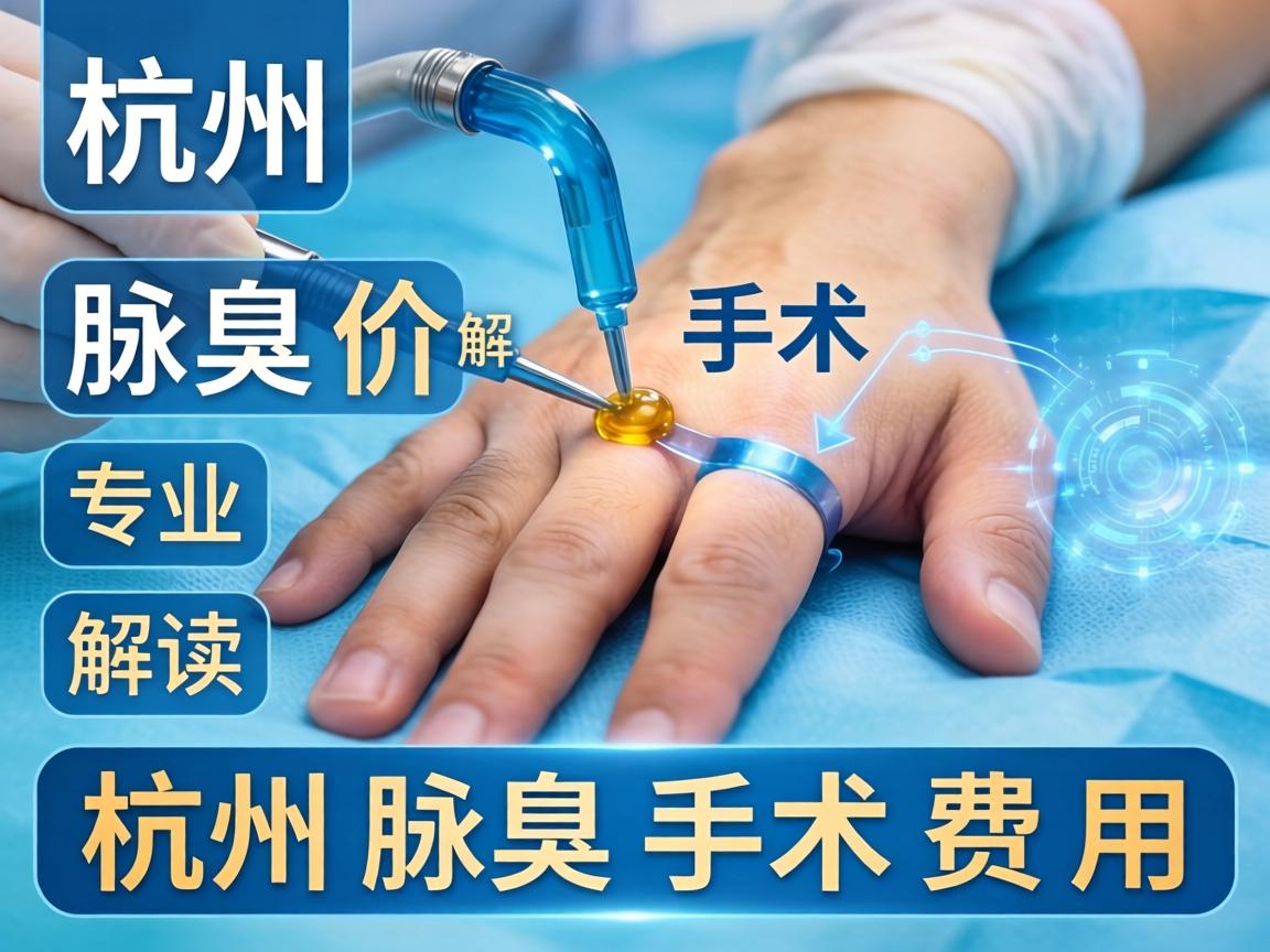 杭州腋臭手术价格解析，专业解读杭州腋臭手术费用
