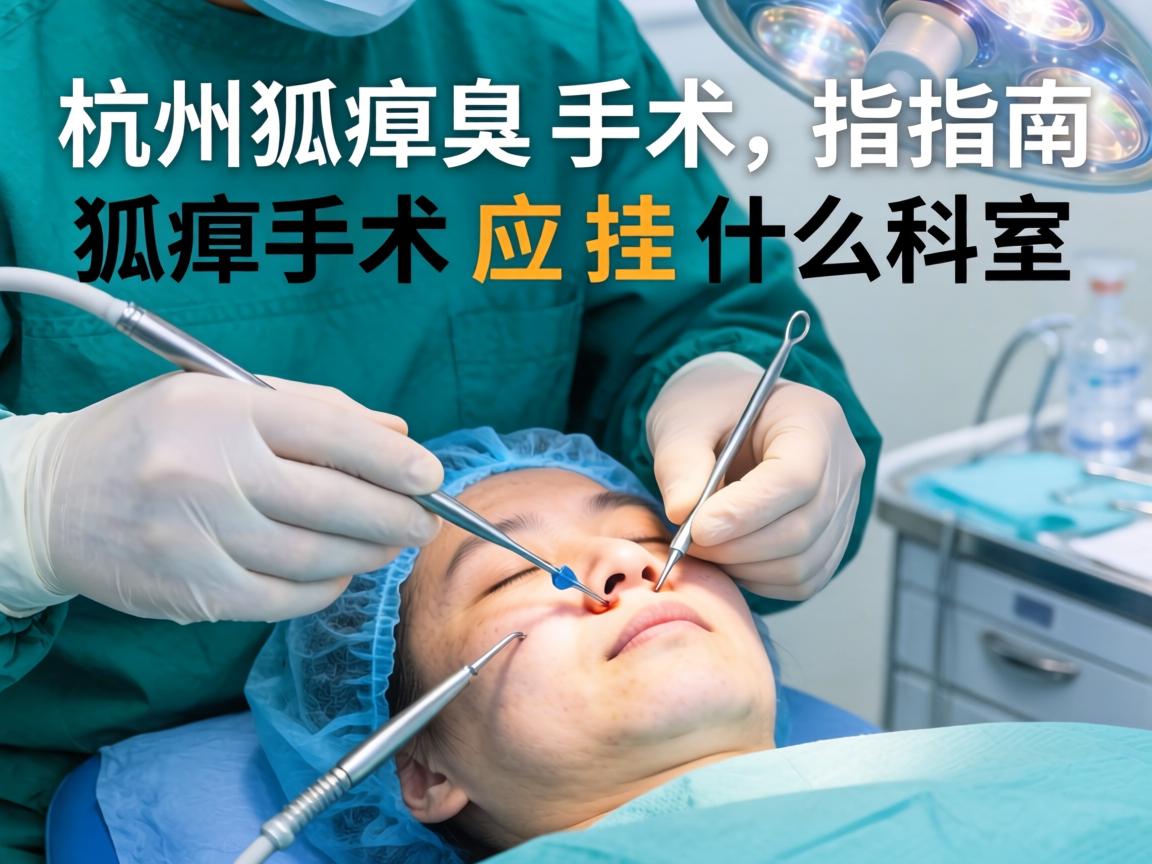 杭州狐臭手术指南,详解狐臭手术应挂什么科室 杭州狐臭手术指南,详解狐臭手术应挂什么科室