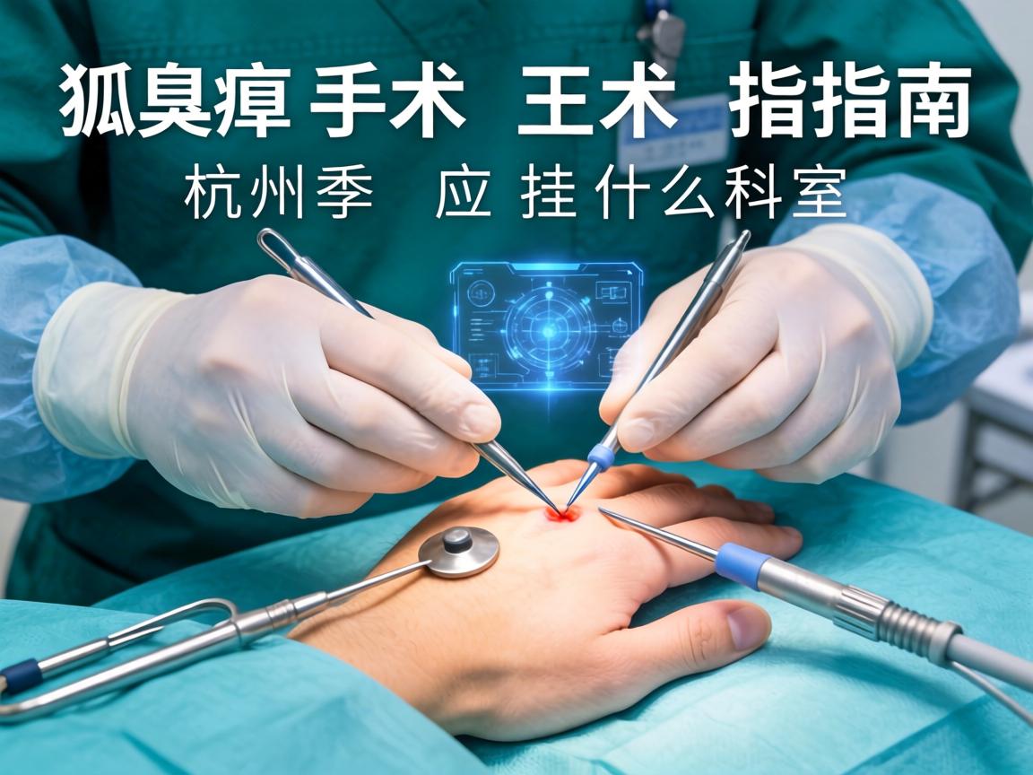 杭州狐臭手术指南,详解狐臭手术应挂什么科室 杭州狐臭手术指南,详解狐臭手术应挂什么科室