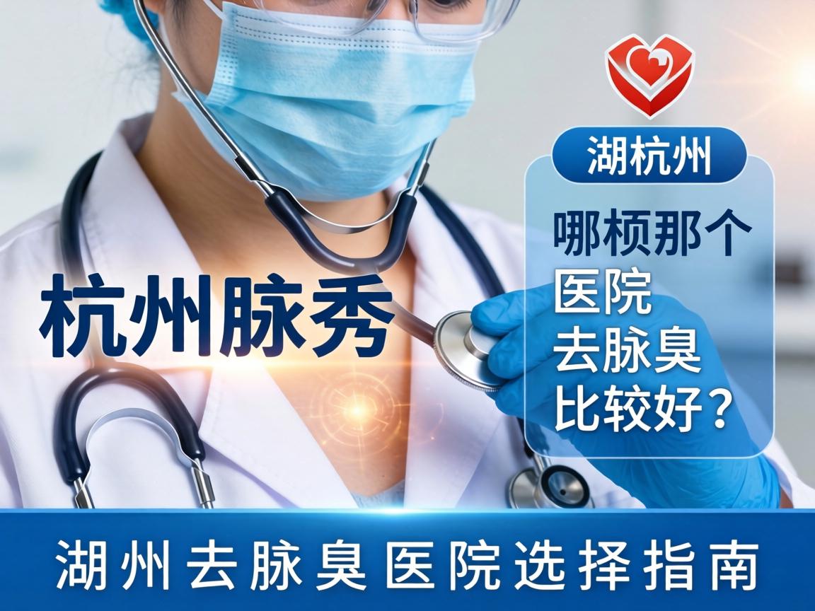 杭州腋秀解析，湖州哪个医院去腋臭比较好？湖州去腋臭医院选择指南