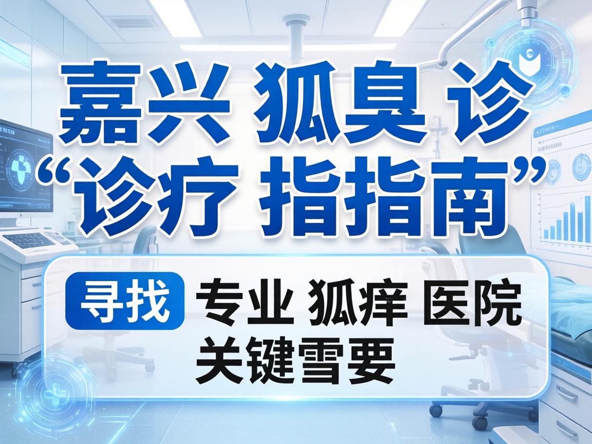 嘉兴狐臭诊疗指南，寻找专业狐臭医院的关键要点