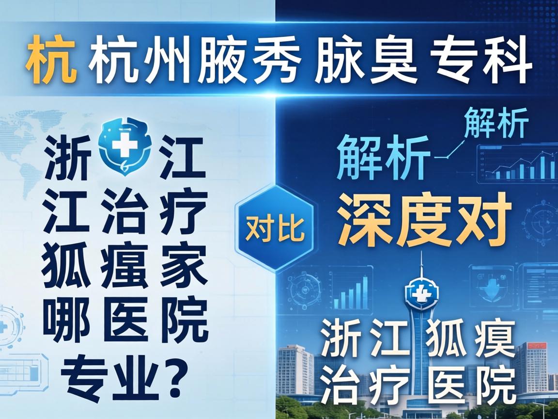 杭州腋秀腋臭专科解析,浙江治疗狐臭哪家医院专业?深度对比浙江狐臭治疗医院 杭州腋秀腋臭专科解析,浙江治疗狐臭哪家医院专业?深度对比浙江狐臭治疗医院