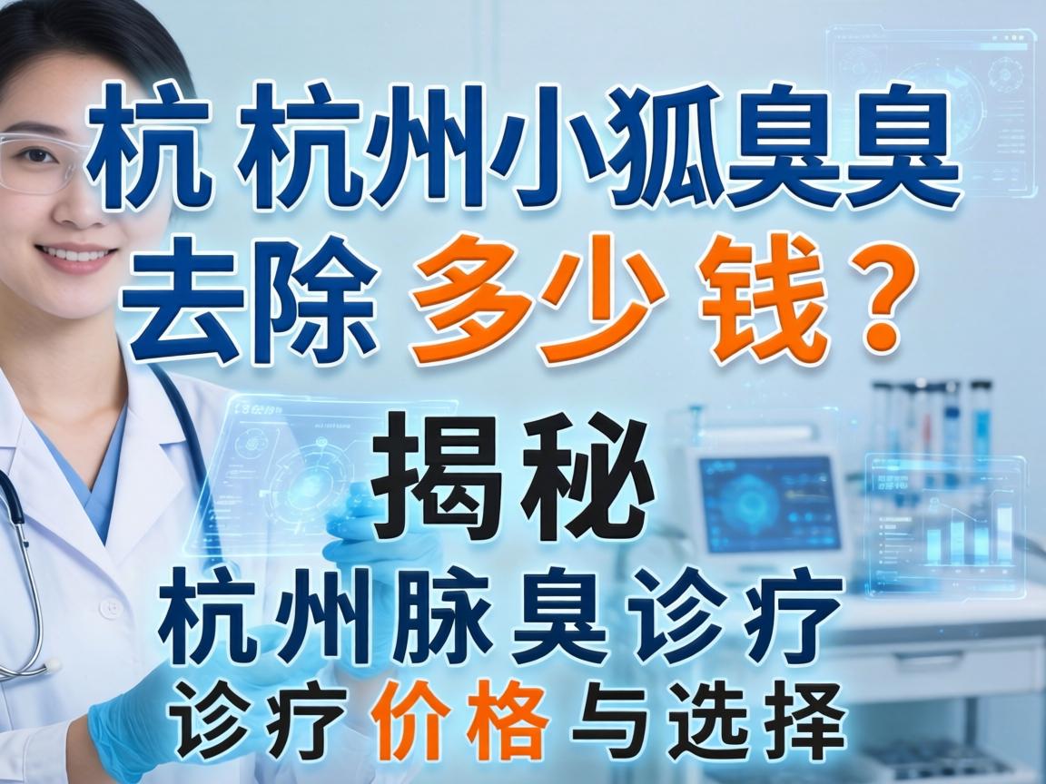 杭州狐臭去除多少钱?揭秘杭州腋臭诊疗价格与选择 杭州狐臭去除多少钱?揭秘杭州腋臭诊疗价格与选择